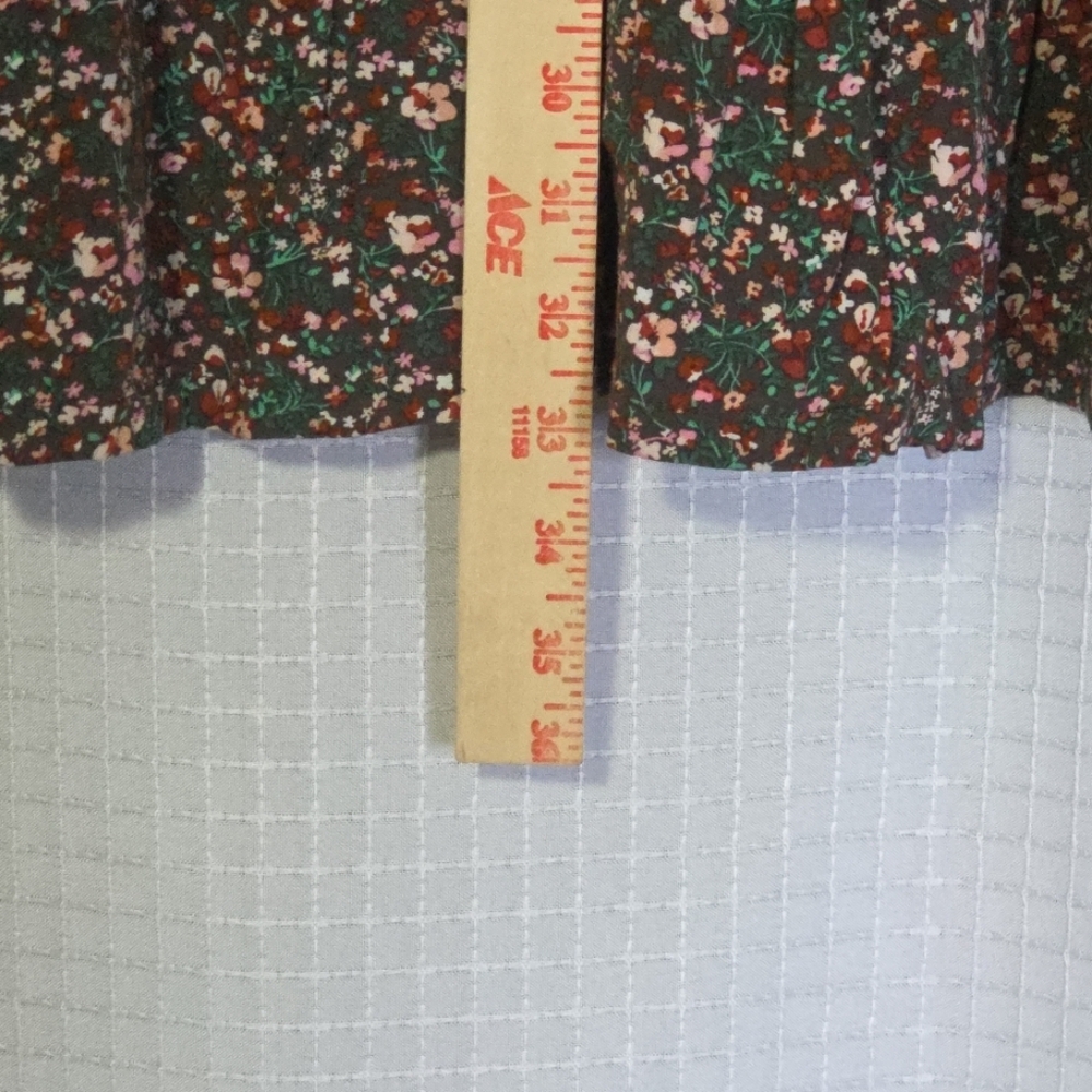 Matilda Jane S Olive Green Fabulous Floral Dress Midi Boho - Picture 5 of 8